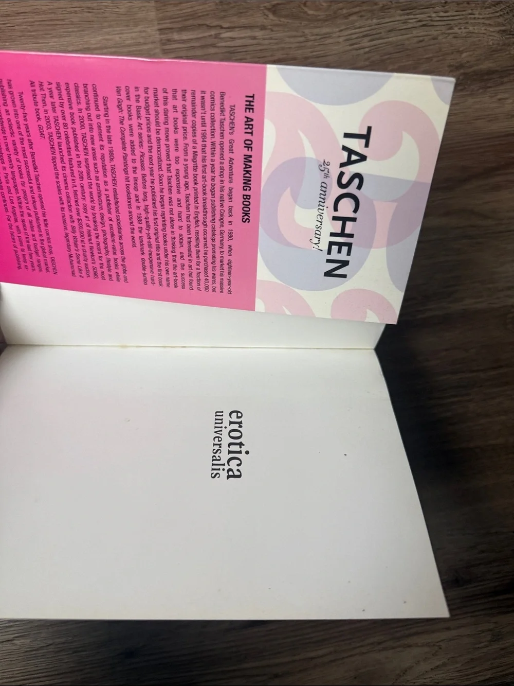 TASCHEN Erotica Universalis Art Book by Gilles Néret Hardcover
